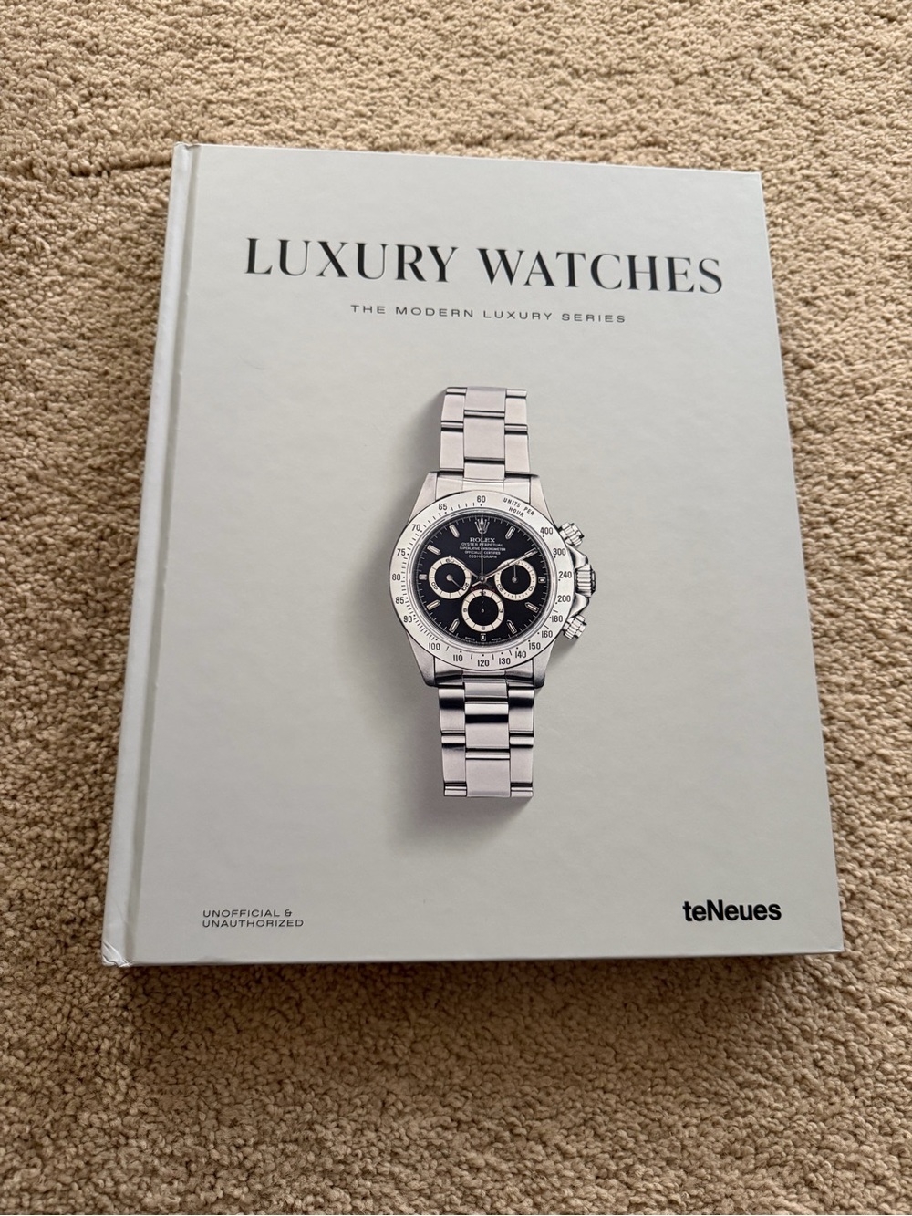 Luxury Watches Hardcover Coffee table book Luxury Watches Modern Luxury Series